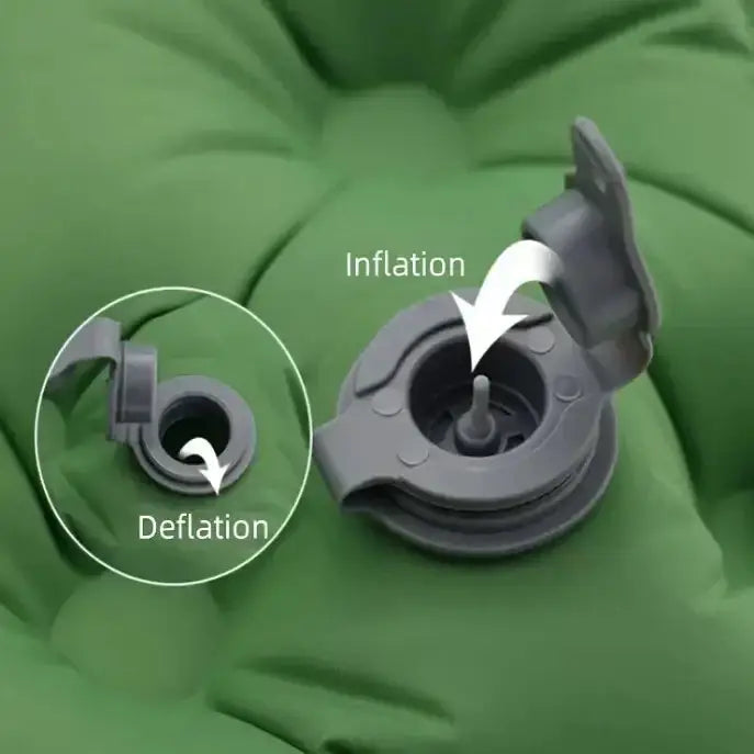 Double Inflatable Camping Mattress (available in 7 colours) by Habicare