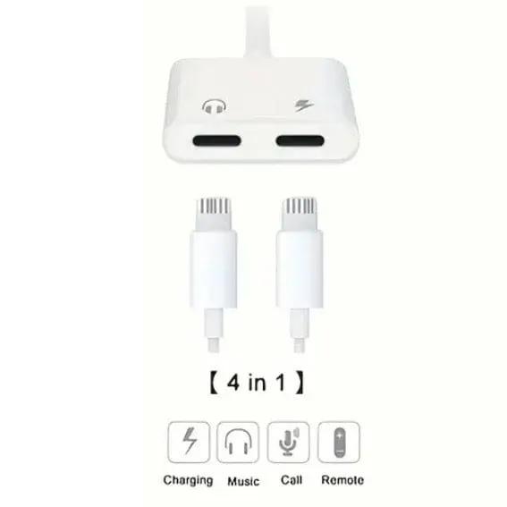 Double Lightning Y Cable Adapter by 9eight5