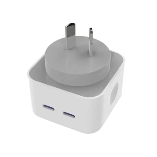 Double Type C Power Adapter Wall Plug for (NZ / AUS) by 9eight5