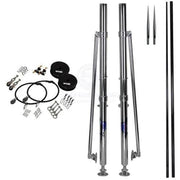 Kilwell Sports Ltd Outrigger Parts Reelax Outrigger Base Midi 1250mm Kilwell Premium 316 Stainless Heavy Tackle Offshore Anglers Reelax Outrigger Base Midi 1250mm Kilwell Sports
