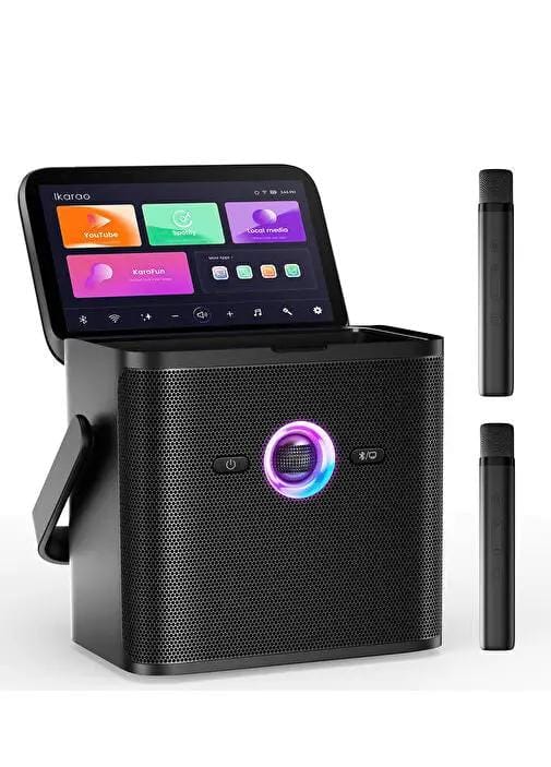 Kiwi Grab Kiwi Grab Ikarao S3 Karaoke Machine System With 7″ Touch Screen Wireless Mic Ikarao S3 Karaoke Machine System With 7″ Touch Screen Wireless Mic