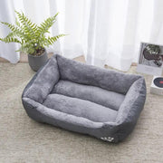 Calming Dog Bed Warming Washable Oxford with Soft Cotton and Coral Fleece by dealonline.co.nz