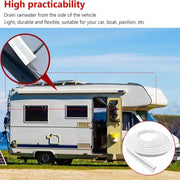Drip-Stop Mini Gutter – Caravan & RV Rain Guard Strip (different sizes available) by Habicare