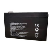 12V 9AH AGM Deep Cycle Battery Charge Fridge Solar Power 4X4 by salelink.co.nz