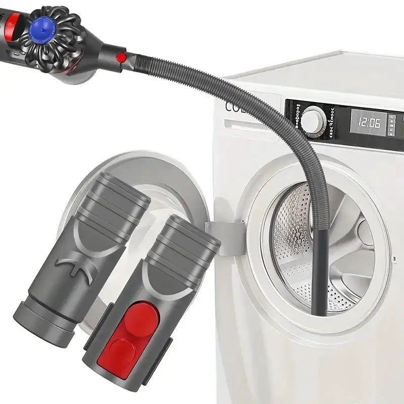 Dryer Vent Cleaner Kit & Lint Remover Hose Attachment for V6–V15 Vacuum Cleaners