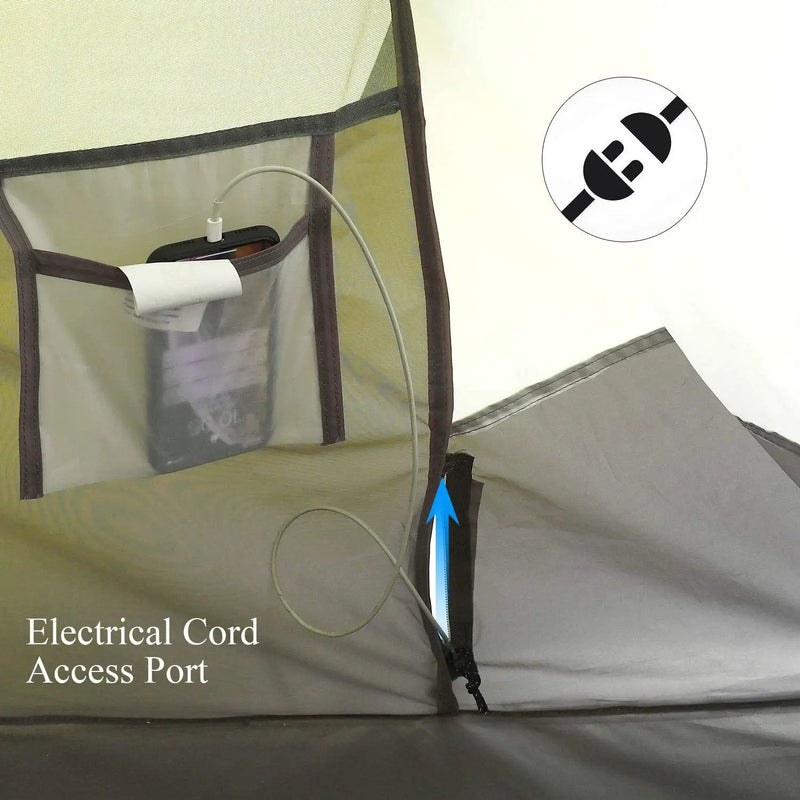Large Camping Tent for 4-6 Person by salelink.co.nz