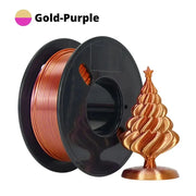 Dual-Colour PLA 3D Printer Filament 1.75mm (200g) by Habicare
