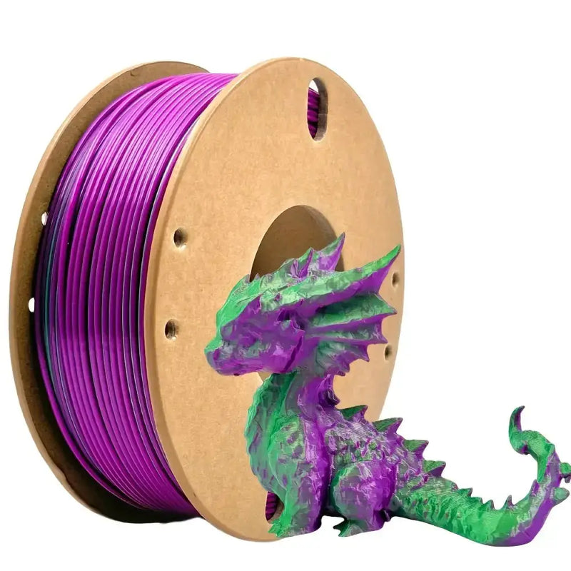 Dual/Tri-Colour Silk PLA 3D Printer Filament 1.75mm (250g) by Habicare