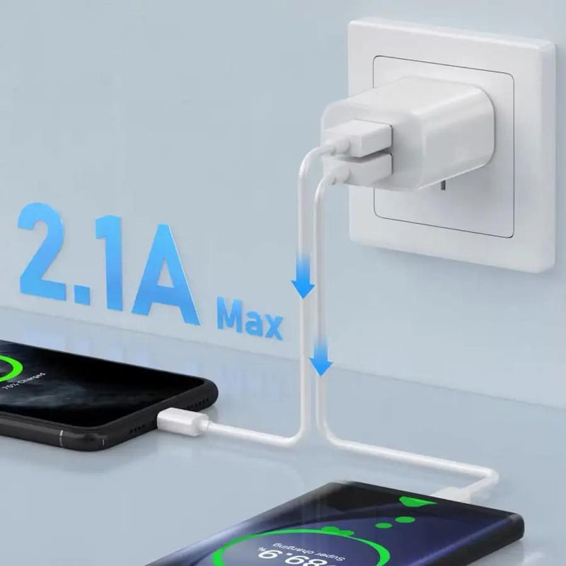 Dual USB Power Adapter Wall Plug (NZ / AUS) by That Watch Shop
