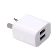 Dual USB Power Adapter Wall Plug (NZ / AUS) by That Watch Shop