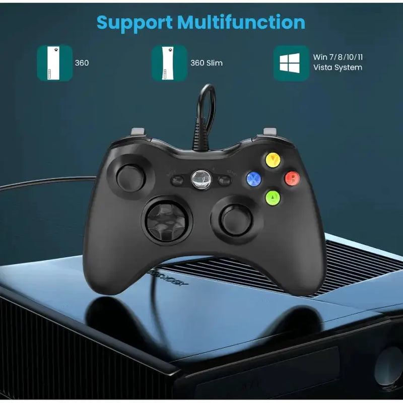 techplus Dual Vibration Wired Controller for Xbox 360 & PC – Gamepad Dual Vibration Wired Controller for Xbox 360 & PC – Gamepad...