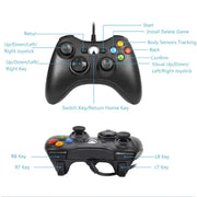 techplus Dual Vibration Wired Controller for Xbox 360 & PC – Gamepad Dual Vibration Wired Controller for Xbox 360 & PC – Gamepad...