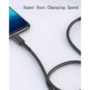 techplus Durable Type-C to Type-C Cable – Fast Charging & Data Sync USB-C Cable Durable USB Type C to Type C Cable for Fast Charging