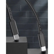 techplus Durable Type-C to Type-C Cable – Fast Charging & Data Sync USB-C Cable Durable USB Type C to Type C Cable for Fast Charging