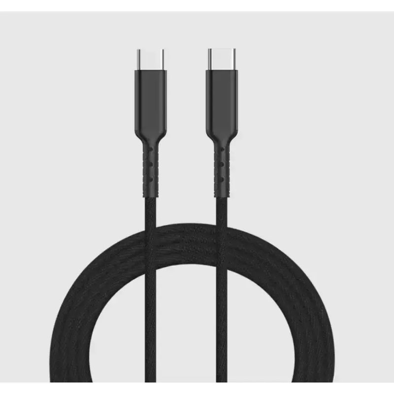 techplus Durable Type-C to Type-C Cable – Fast Charging & Data Sync USB-C Cable Durable USB Type C to Type C Cable for Fast Charging