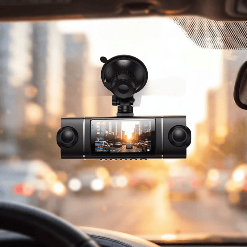 techplus DV17 4-Channel 360° Rotating Dash Cam with 3-Inch IPS Display and Wi-Fi DV17 4-Channel 360° Rotating Dash Cam with 3-Inch IPS Display and Wi-Fi