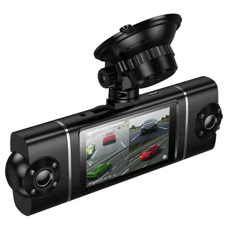 techplus DV17 4-Channel 360° Rotating Dash Cam with 3-Inch IPS Display and Wi-Fi DV17 4-Channel 360° Rotating Dash Cam with 3-Inch IPS Display and Wi-Fi