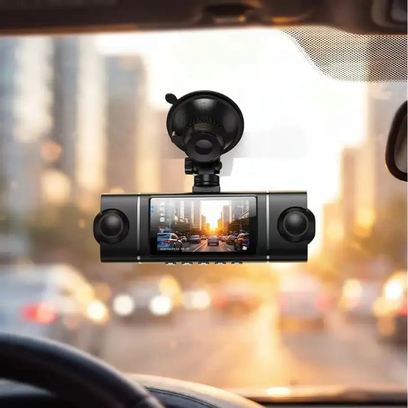 techplus DV17 4-Channel 360° Rotating Dash Cam with 3-Inch IPS Display and Wi-Fi DV17 4-Channel 360° Rotating Dash Cam with 3-Inch IPS Display and Wi-Fi