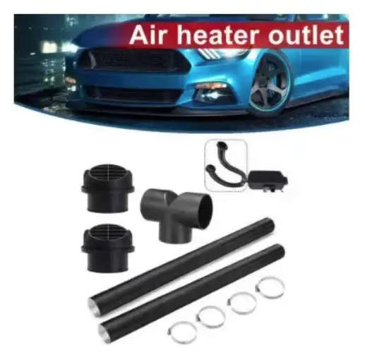 75mm Diesel Heater Vents Duct Pipe Warm Air Outlet Vent Hose Parts by salelink.co.nz