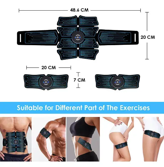 EMS Toner Massager Muscle Stimulator by salelink.co.nz