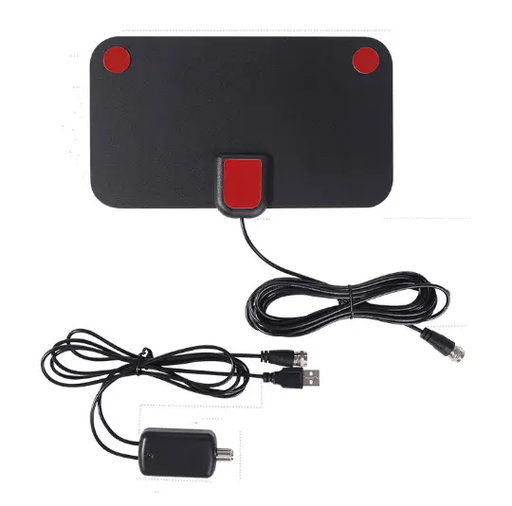 60 Mile HDTV Indoor TV Antenna with Amplifier by salelink.co.nz