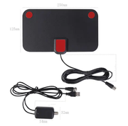 60 Mile HDTV Indoor TV Antenna with Amplifier by salelink.co.nz