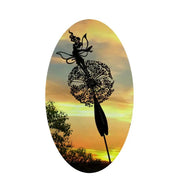Garden Fairy Dandelion Sculpture Statue by salelink.co.nz