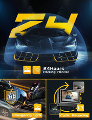 4K Dash Cam Front 3 Inch HD LCD Screen by salelink.co.nz