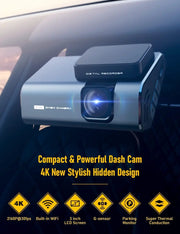 4K Dash Cam Front 3 Inch HD LCD Screen by salelink.co.nz