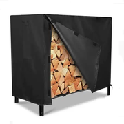 244x61x107cm Firewood Rack Cover by salelink.co.nz