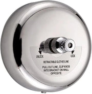 2.8m Retractable Clothesline Laundry Clothing Line Dryer Wall Mounted Adjustable Drying Line String by salelink.co.nz