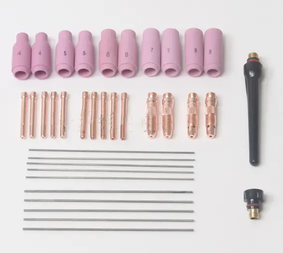 36PCS Tig Welding Torch Accessories Kit by salelink.co.nz