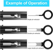 91PCS Terminal Removal Tool Kit for Car by salelink.co.nz