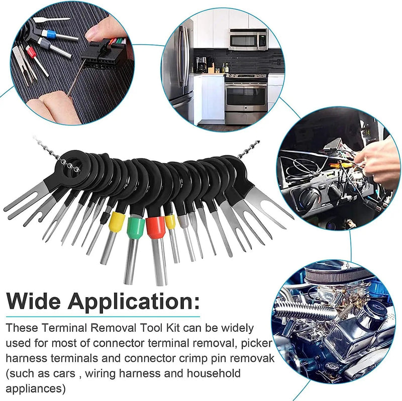 91PCS Terminal Removal Tool Kit for Car by salelink.co.nz