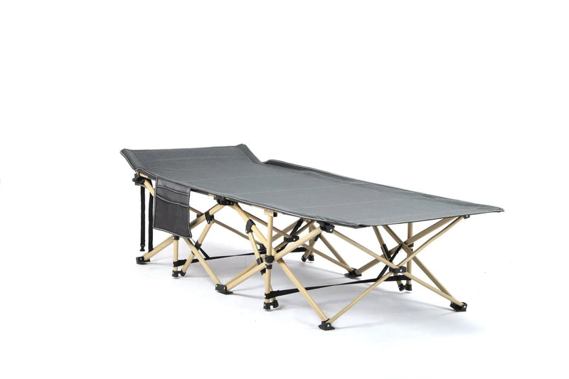 Folding Camping Stretcher Bed 190x71x36cm by salelink.co.nz
