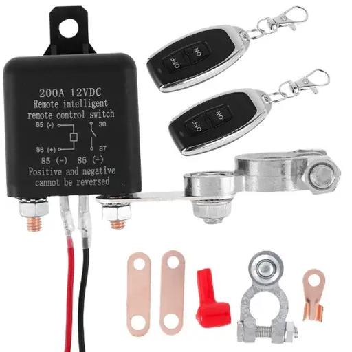 12V DC 200A Remote Battery Disconnect Switch Isolator Wireless for Car Truck RV by salelink.co.nz