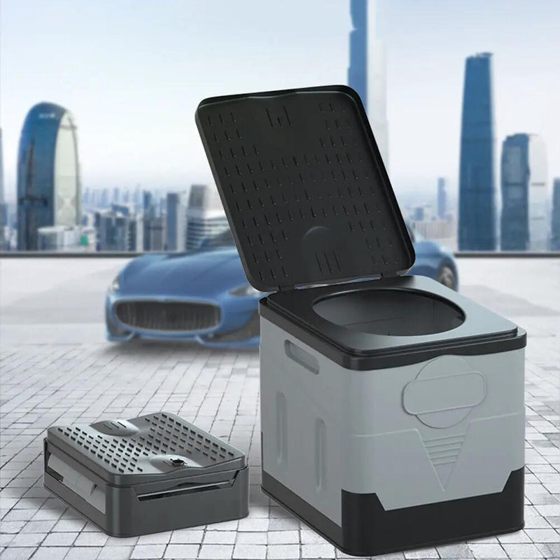 Portable Car Toilet 20L Camping Toilet Travel by salelink.co.nz