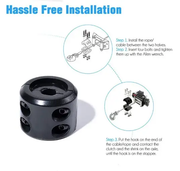 Winch Cable Hook Stopper 2PCS by salelink.co.nz