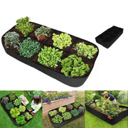 180x90x30cm Extra Large Fabric Raised Bed Garden Plant Flower Grow Bag by salelink.co.nz