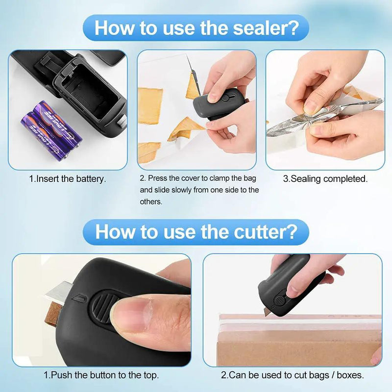 Food Snacks Bag Heat Sealer by salelink.co.nz