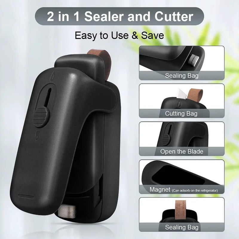 Food Snacks Bag Heat Sealer by salelink.co.nz