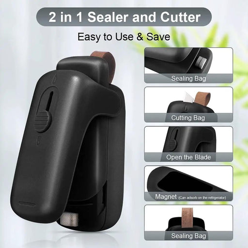 Food Snacks Bag Heat Sealer by salelink.co.nz