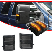 2PCS For Ford F250 F350 F450 F550 Amber LED Side Mirror Marker Signal Lights by salelink.co.nz
