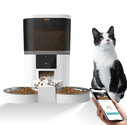 Pet Feeder, Dog Cat Feeder 6L Automatic by salelink.co.nz