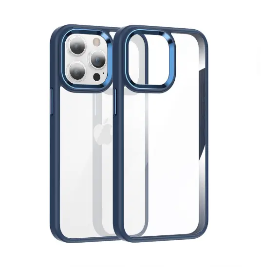iPhone 13 Pro Case Navy Blue by salelink.co.nz