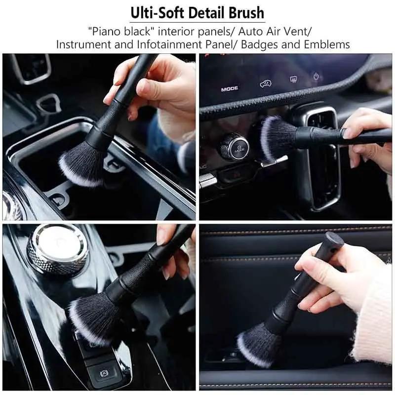Car Detailing Brush Interior Exterior No Scratch by salelink.co.nz