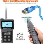 4 in 1 Network Cable Tracker PoE Tester with NCV & Lamp for CAT5e/CAT6/CAT6a by salelink.co.nz