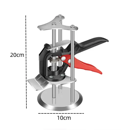 Tile Lifter - Durable Tripod Column Height Adjuster with Enhanced Steel Base by salelink.co.nz