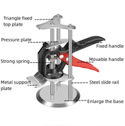 Tile Lifter - Durable Tripod Column Height Adjuster with Enhanced Steel Base by salelink.co.nz