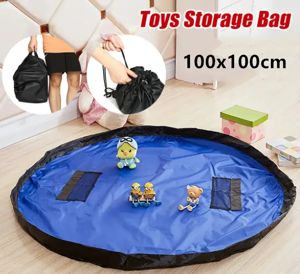 Toys Storage Bag 100cm x 100cm by salelink.co.nz
